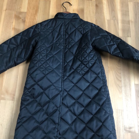 Custom made quilted dress coat for girls. - Picture 5 of 5